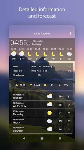 Weather Live Wallpapers screenshot