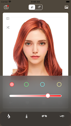 AI Hairstyle Try On・Wigs・Bangs screenshot