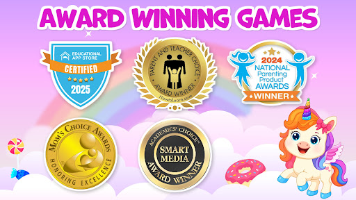 Unicorn Games for 2+ Year Olds screenshot