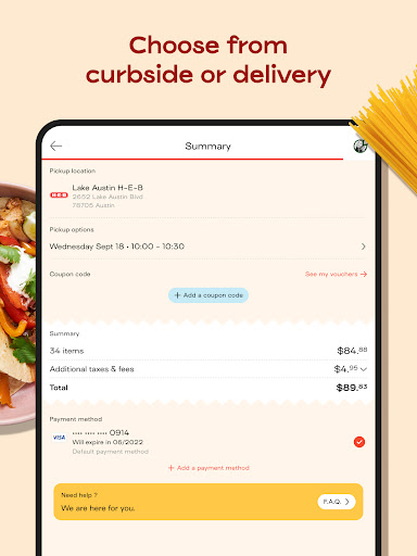 Jow - easy recipes & groceries screenshot