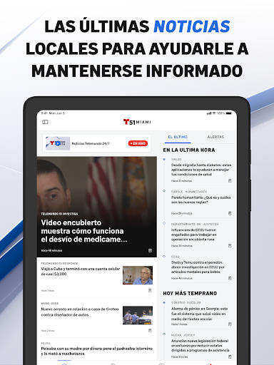 Telemundo 51 Miami: Noticias screenshot