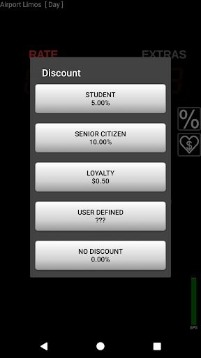 Taximeter screenshot