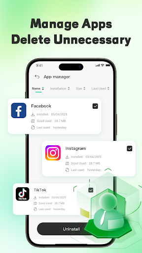 Phone Cleaner & Manager-Pure screenshot