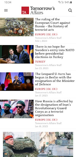 Tomorrow's Affairs screenshot