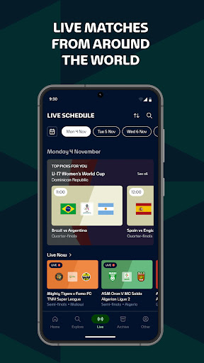 FIFA+ | Football streaming app screenshot