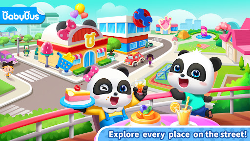 Baby Panda's Town: Street screenshot
