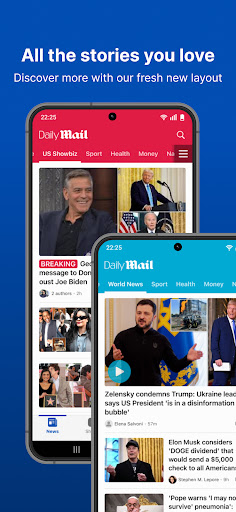 Daily Mail: Breaking News screenshot