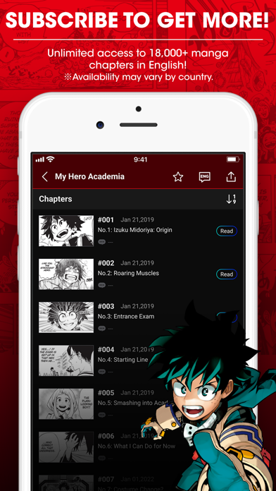 MANGA Plus by SHUEISHA screenshot