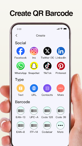 Safe QR OCR AI Scanner Creator screenshot