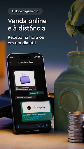 InfinitePay Tap Conta Pix e IA screenshot