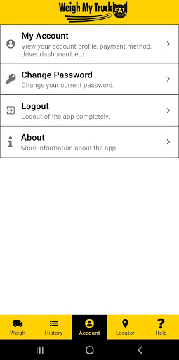 Weigh My Truck screenshot