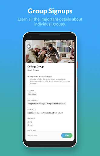 Church Center App screenshot