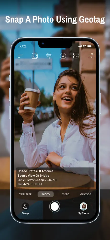 Tagofy - Geotag Map Camera screenshot