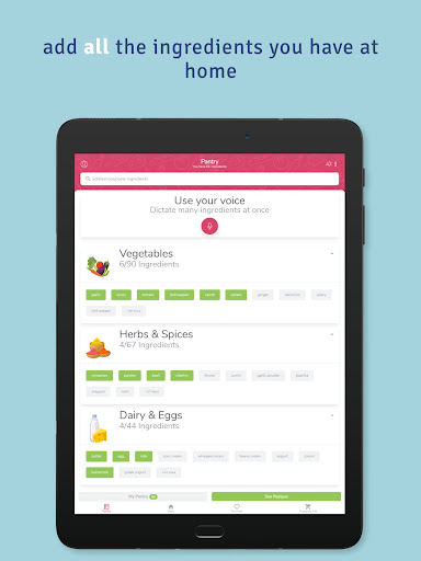 SuperCook - Recipe Generator screenshot