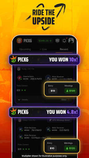 DraftKings Pick6: Fantasy Game screenshot