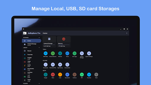 AnExplorer Pro File Transfer screenshot