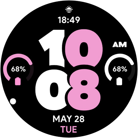 Pixel Pro 2 - Watch face screenshot
