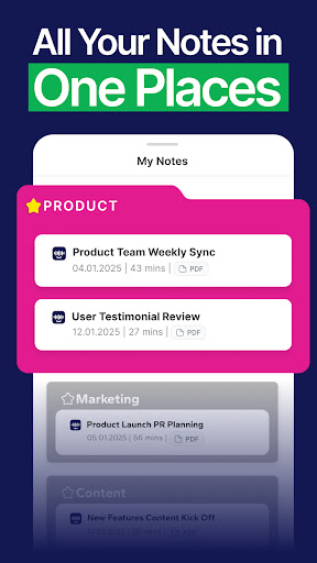 Smart Noter - AI Note Taker screenshot