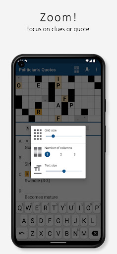 Acrostic Crossword Puzzles screenshot