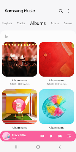 Samsung Music screenshot