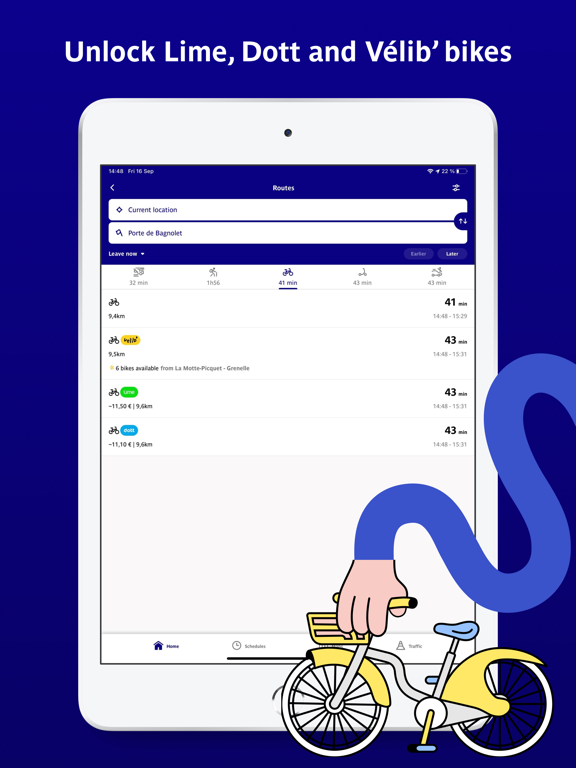 Bonjour RATP screenshot