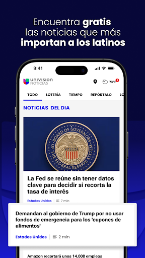 Univision Noticias screenshot