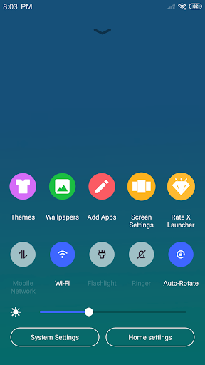 X Launcher Pro screenshot