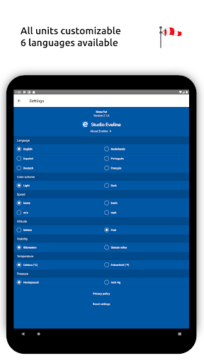Metar-Taf - Visual decoder screenshot