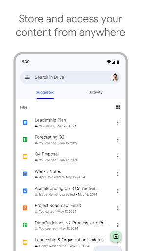 Google Drive screenshot