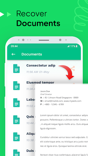 Recover Deleted Messages screenshot