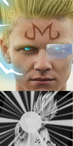 SelfComic: Super Saiyan Photo screenshot