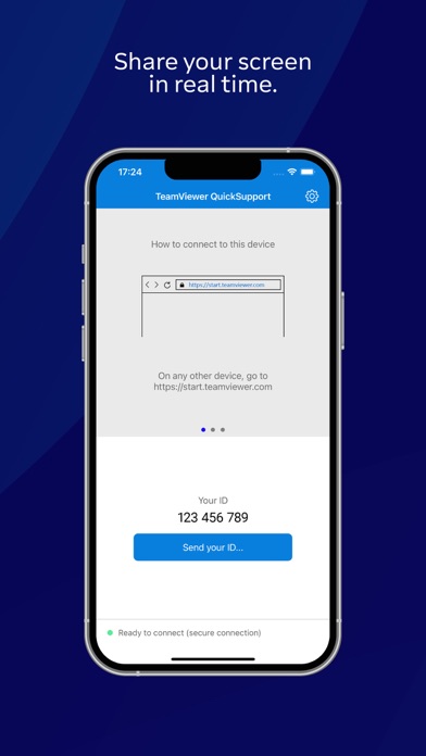 TeamViewer QuickSupport screenshot