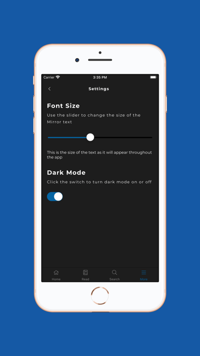 Mirror Study Bible screenshot
