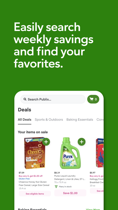 Publix Delivery & Curbside screenshot