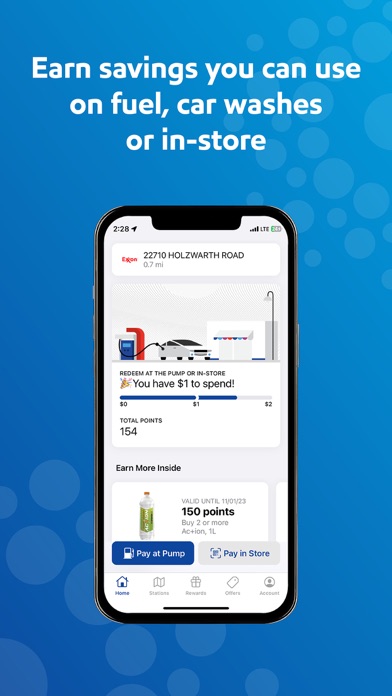 Exxon Mobil Rewards+ screenshot