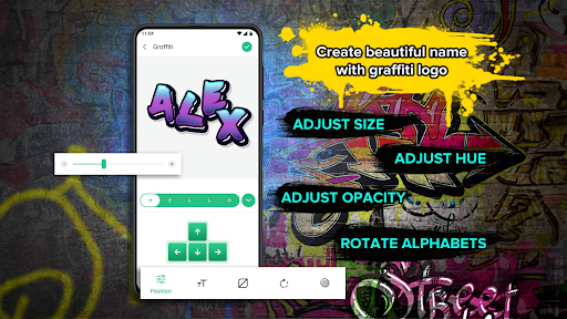 Graffiti Name Logo Maker screenshot