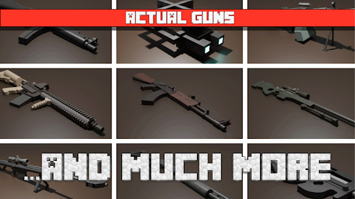 Mc Gun Mod for Minecraft PE screenshot