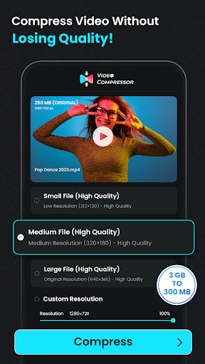 Video Compressor & Converter screenshot