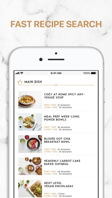 Oh She Glows - Healthy Recipes screenshot
