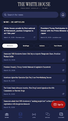 The White House screenshot