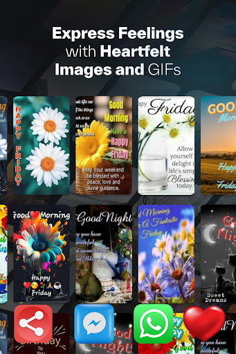 Daily Wishes and Blessings Gif screenshot