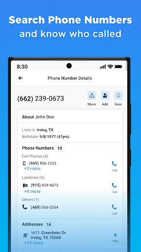 Whitepages - Find People screenshot