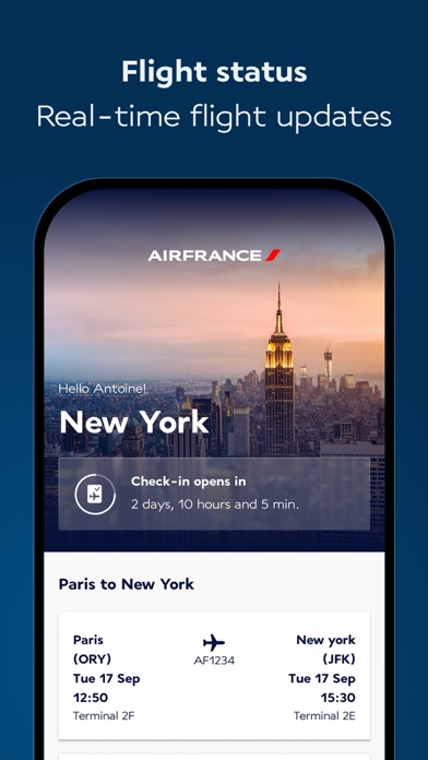 Air France - Book a flight screenshot