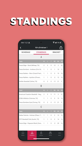 SportsEngine Tourney screenshot