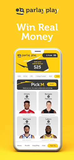 ParlayPlay Fantasy Sports Game screenshot