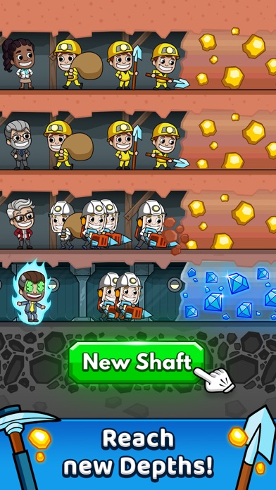Idle Miner Tycoon: Gold & Cash screenshot