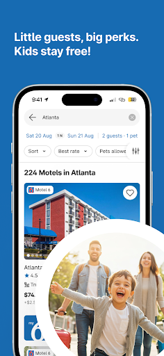 My6 - Book & Save on Motel6 screenshot