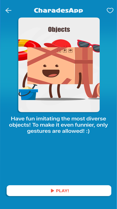 Charades & Headbands Game screenshot