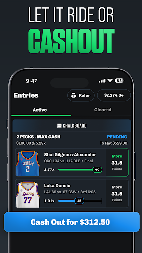 Chalkboard Fantasy Sports screenshot