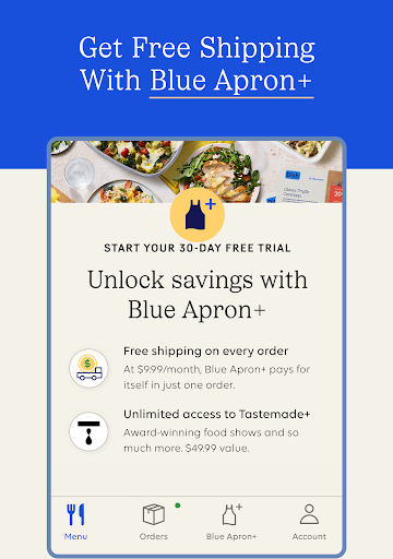 Blue Apron screenshot